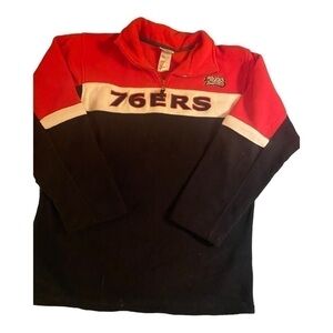 76ERS boys pullover fleece